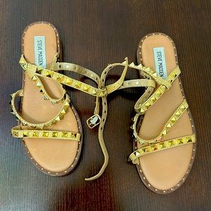 Steve Madden studded sandals!